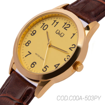 RELOJ ACUATICO HOMBRE C00A-503PY Q&Q