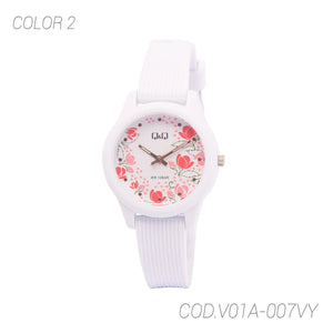 RELOJ ACUATICO MUJER V01A-007VY Q&Q Q&Q