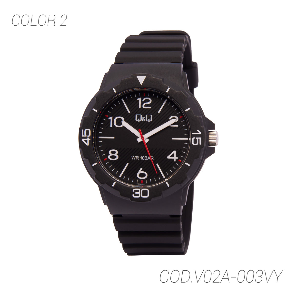 RELOJ ACUATICO HOMBRE V02A-003VY Q&Q