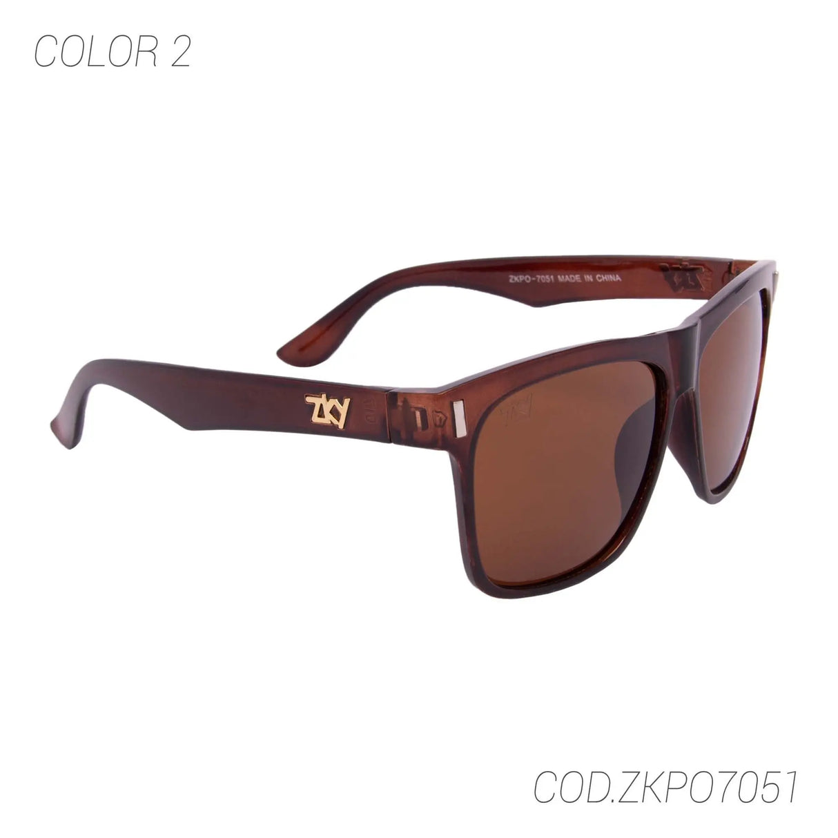 LENTES DE SOL POLARIZADO HOMBRE ZKPO7051 ZKY ZKY