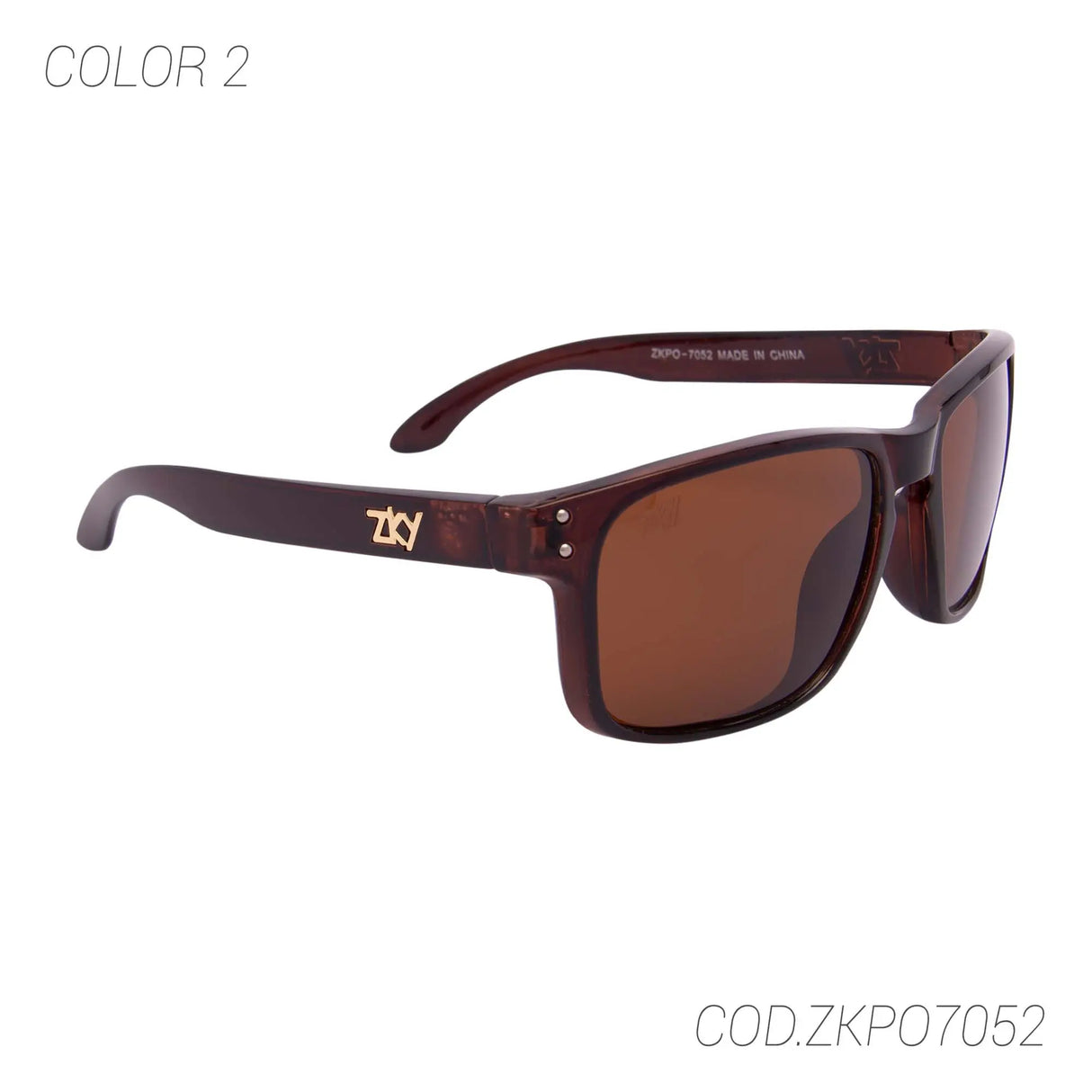 LENTES DE SOL POLARIZADOS HOMBRE ZKPO7052 ZKY ZKY