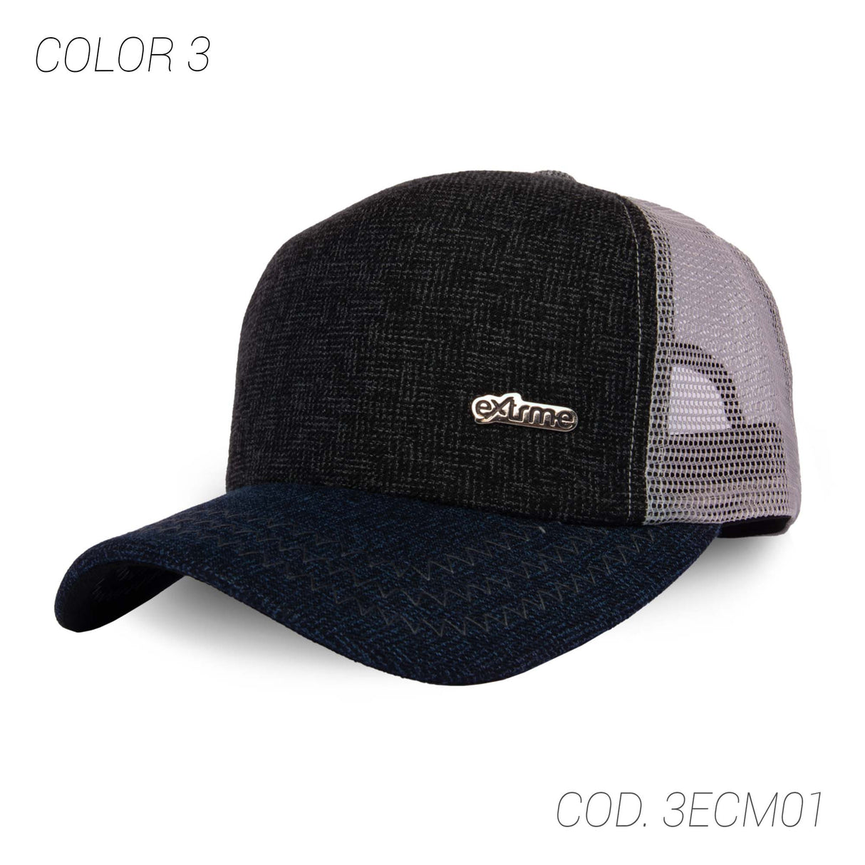 GORRA MALLA CON BROCHE UNISEX 3ECM01 EXTRME