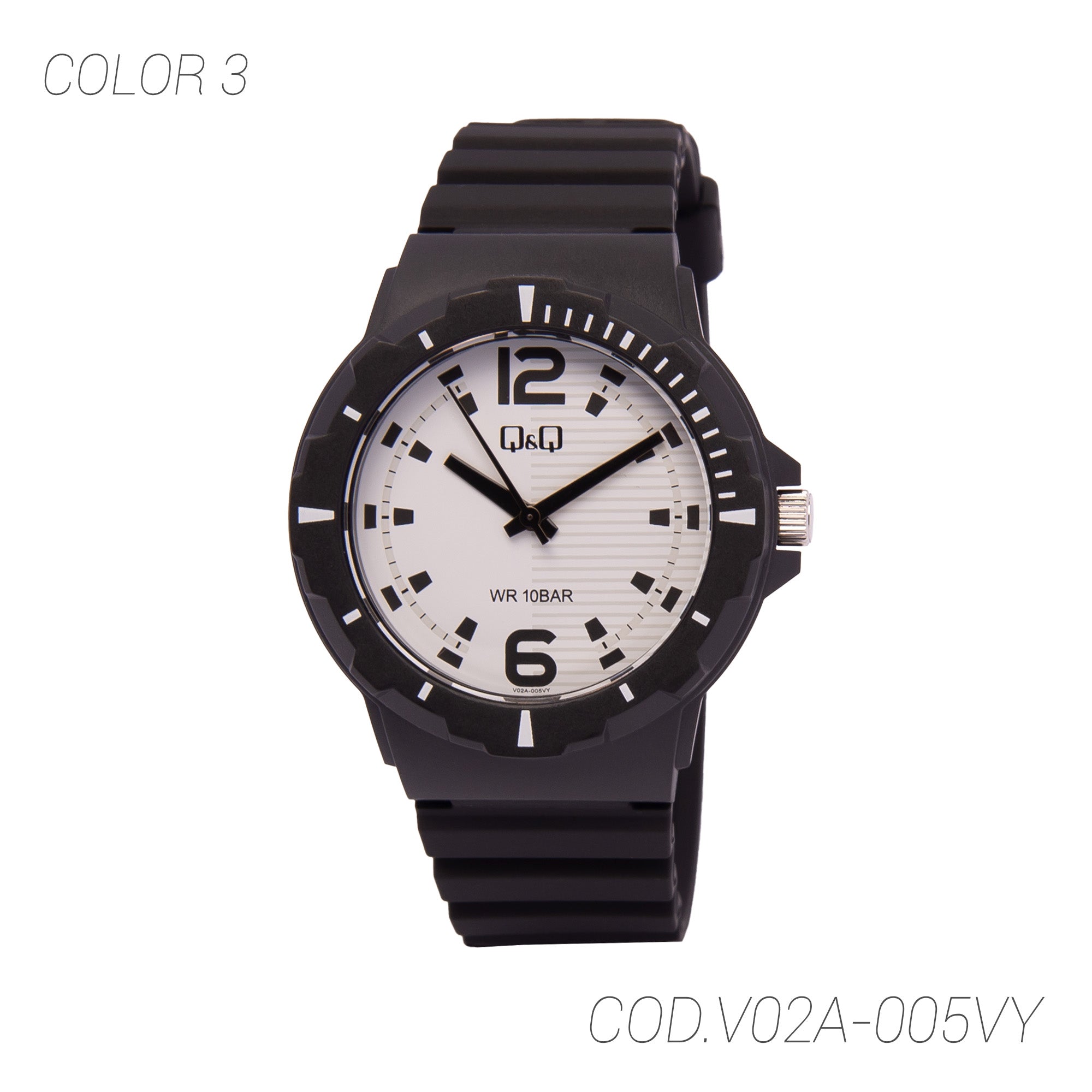 RELOJ ACUATICO HOMBRE V02A-005VY Q&Q