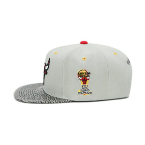 GORRA MITCHELL AND NESS  NBA-CHICAGO BULLS  6HSSDX20087-CBUGREY MITCHELL AND NESS