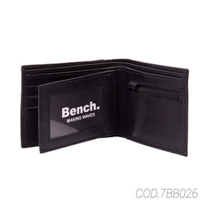 BILLETERA HOMBRE DOBLE PLIEGO 7BB026 BENCH BENCH