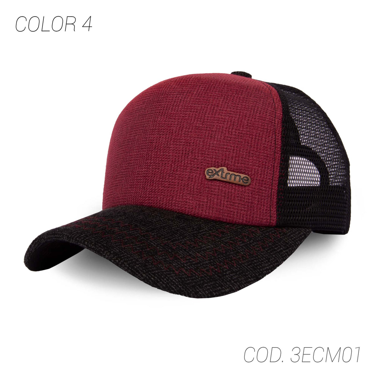 GORRA MALLA CON BROCHE UNISEX 3ECM01 EXTRME
