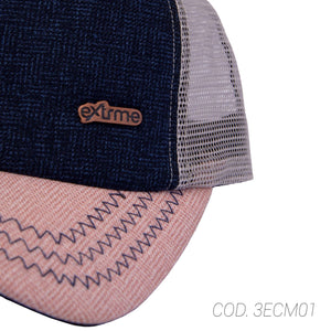 GORRA MALLA CON BROCHE UNISEX 3ECM01 EXTRME