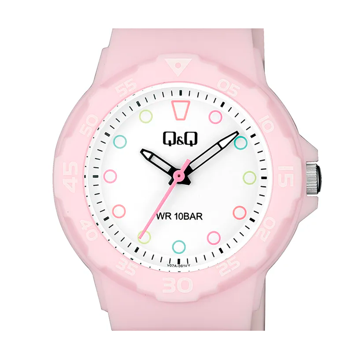 RELOJ ACUATICO MUJER V07A-001VY Q&Q
