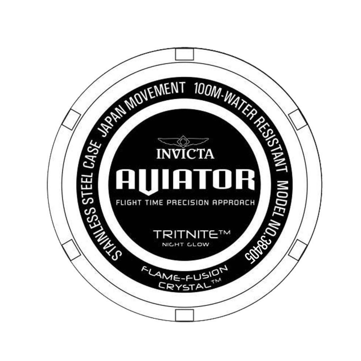 RELOJ ACUATICO HOMBRE 38405 INVICTA