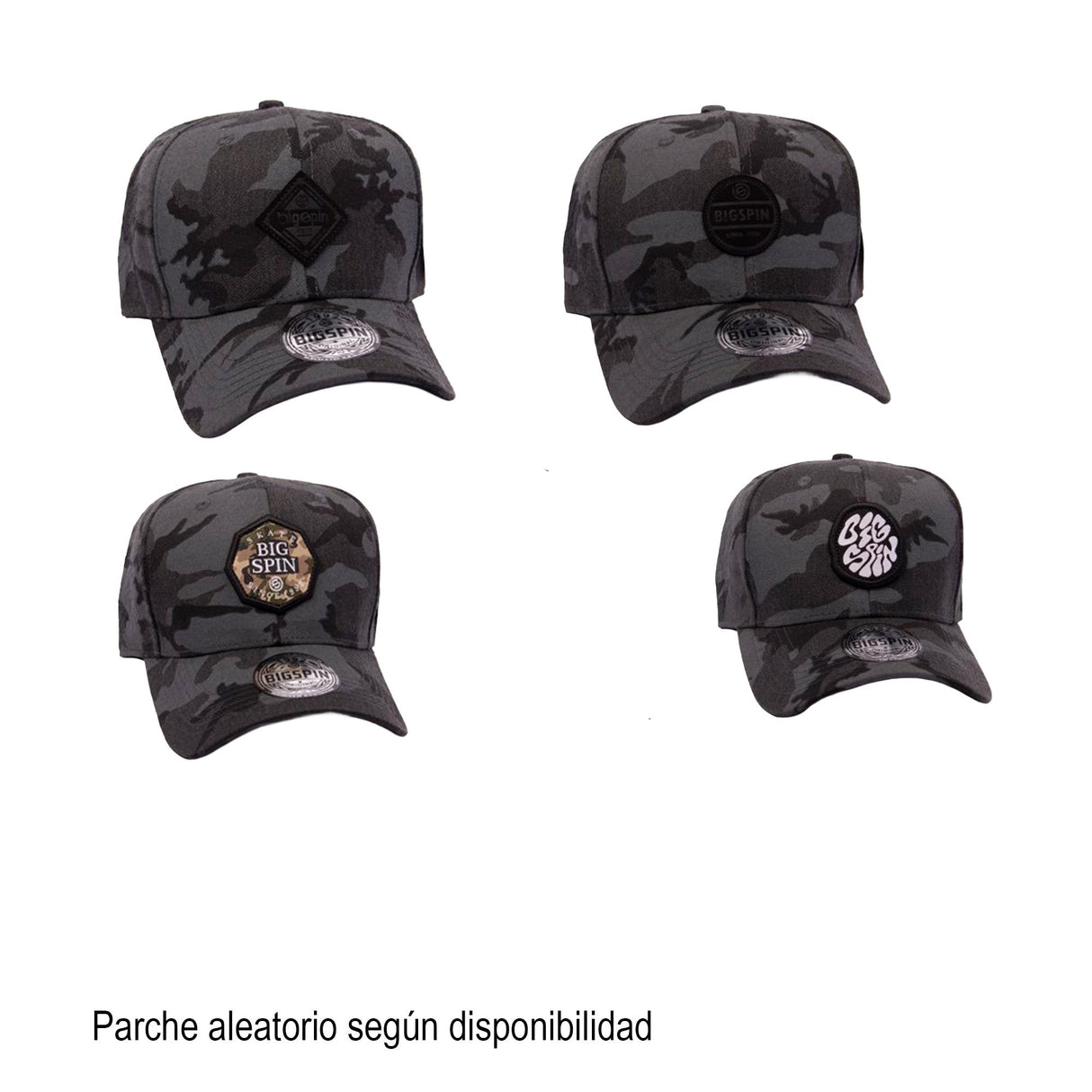 GORRA CON BROCHE UNISEX 3BSC80 BIGSPIN BIGSPIN