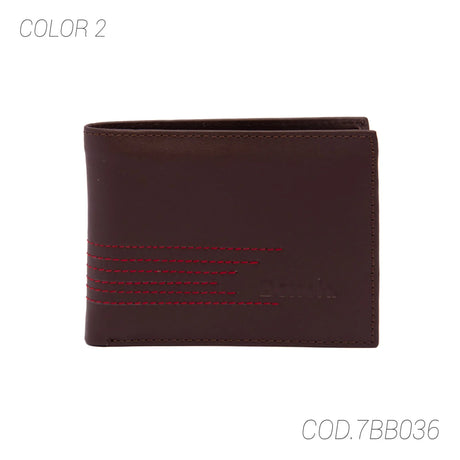 BILLETERA HOMBRE DOBLE PLIEGO 7BB036 BENCH BENCH
