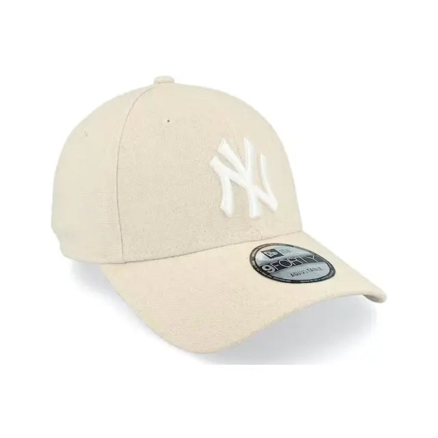 GORRA NEW ERA 9FORTY MUJER MLB NEW YORK YANKEES CREAM NEW ERA