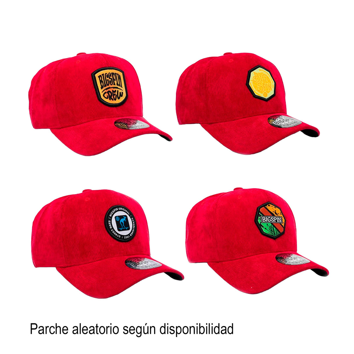GORRA CON BROCHE UNISEX 3BSCV11 BIGSPIN BIGSPIN