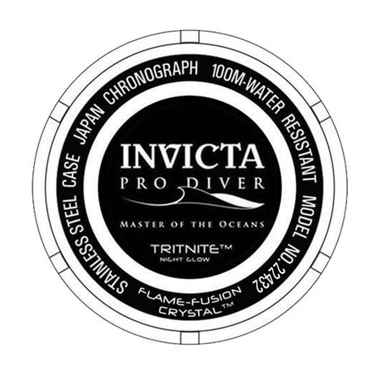 RELOJ ANALOGICO HOMBRE 22432 INVICTA