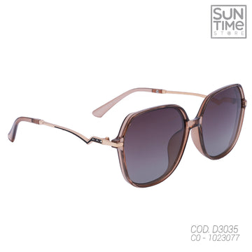 LENTES DE SOL POLARIZADO MUJER D3035 BOSELLI MARRON FASHION 1023077
