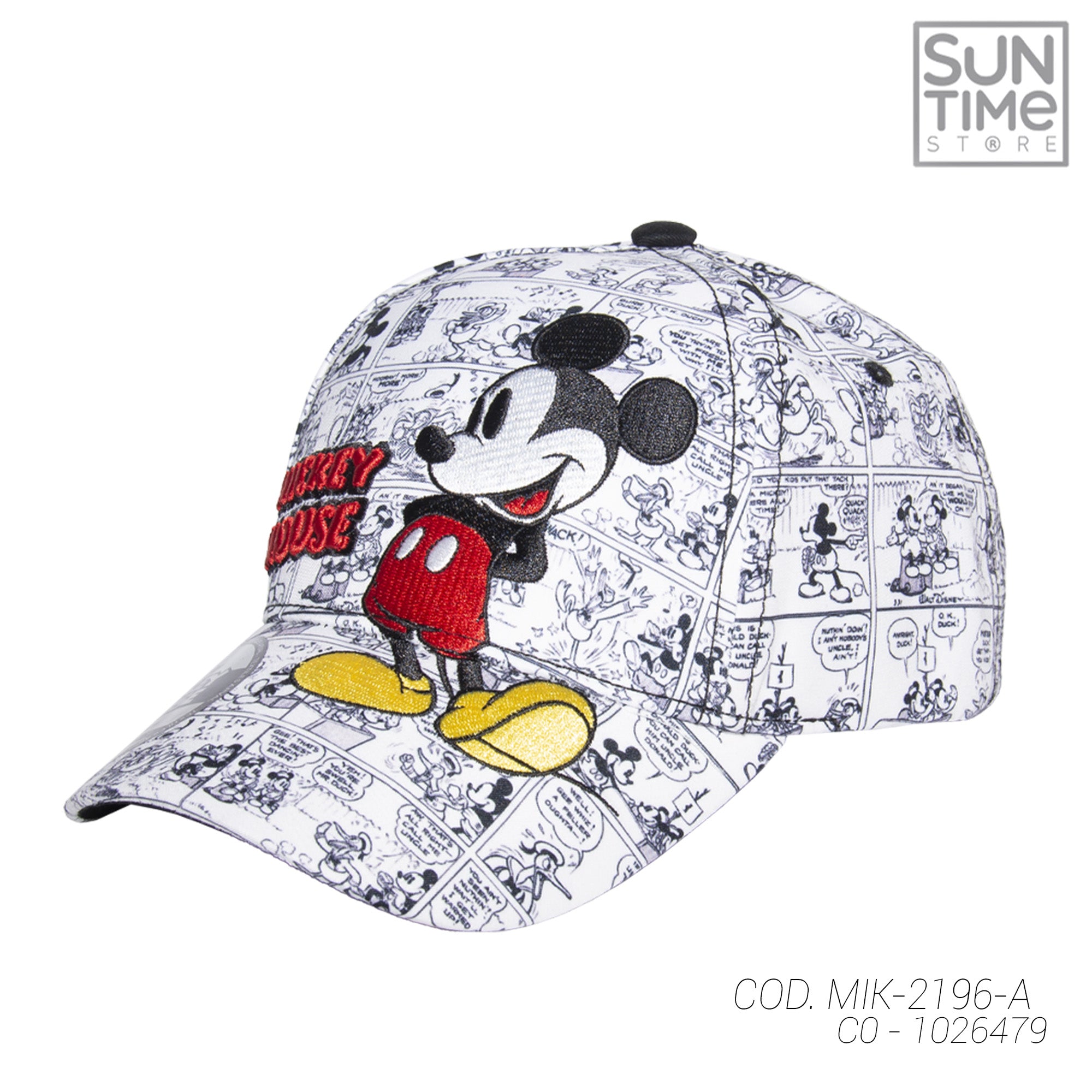 GORRA BROCHE KIDS MIK-2196-A MICKEY