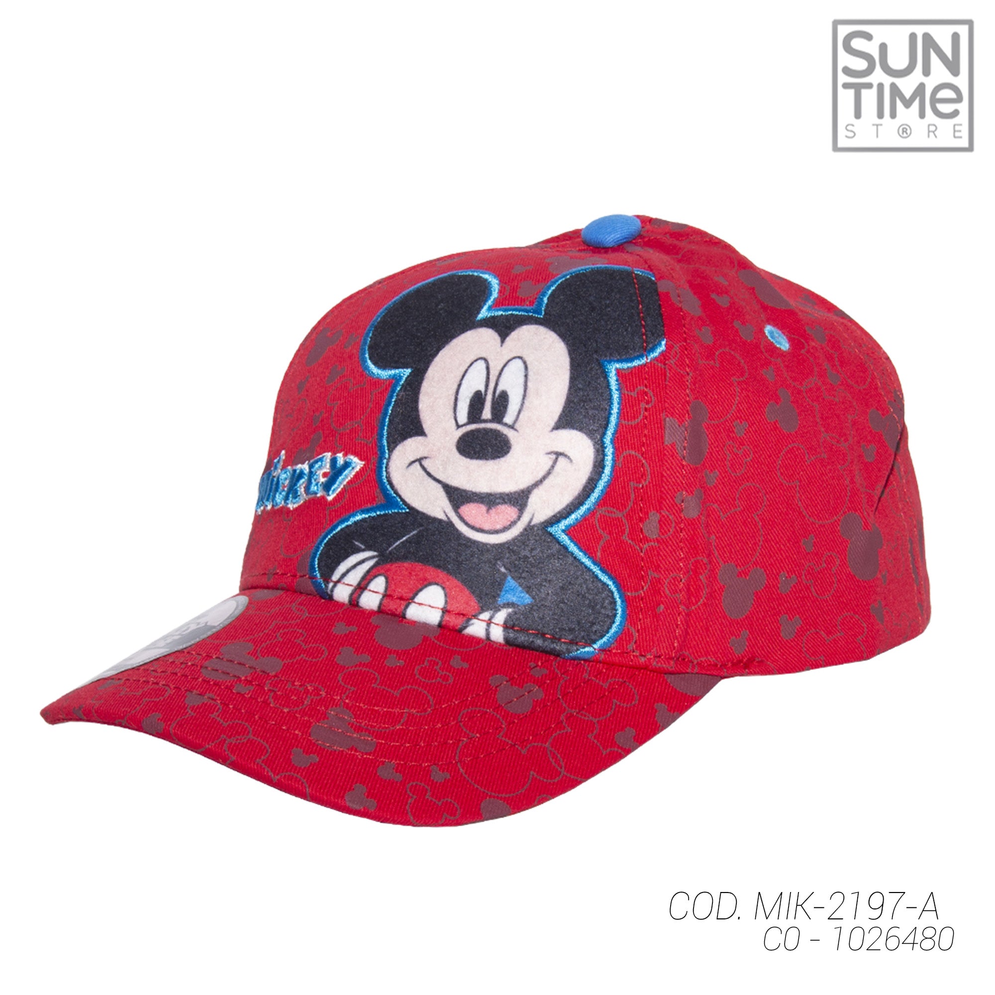 GORRA BROCHE KIDS MIK-2197-A MICKEY