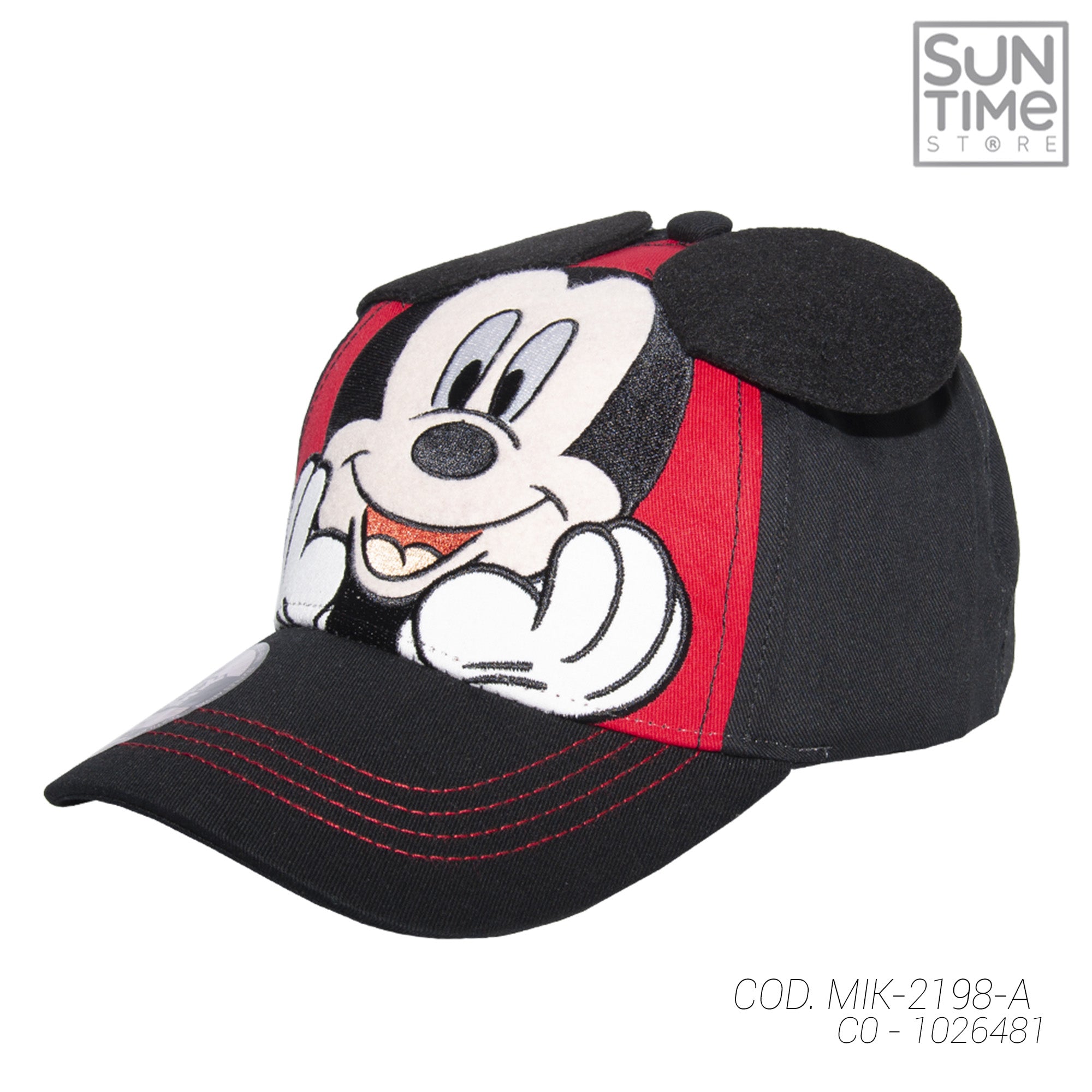 GORRA BROCHE KIDS MIK-2198-A MICKEY