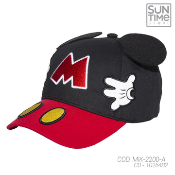 GORRA BROCHE KIDS MIK-2200-A MICKEY