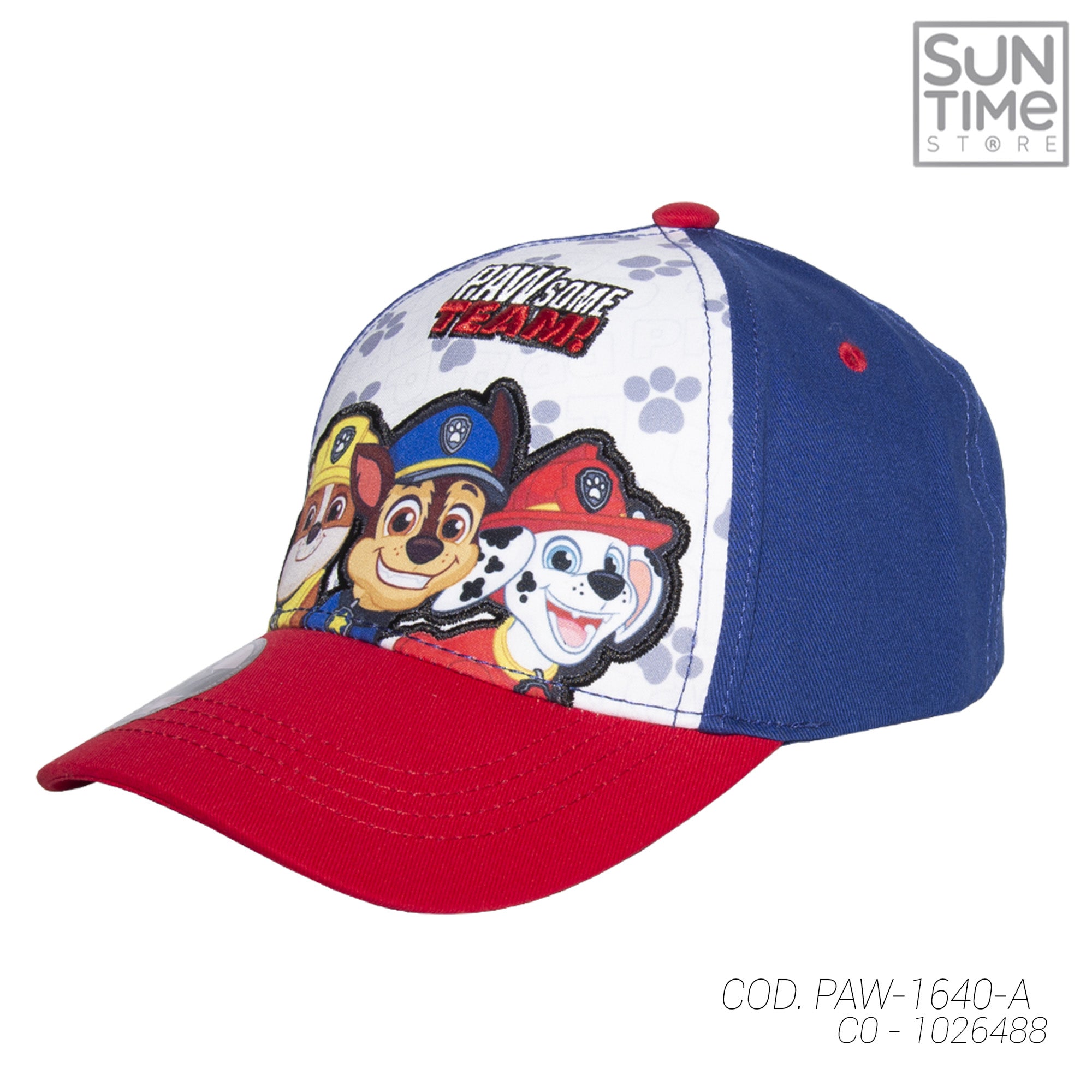 GORRA BROCHE KIDS PAW-1640-A PAW PATROL