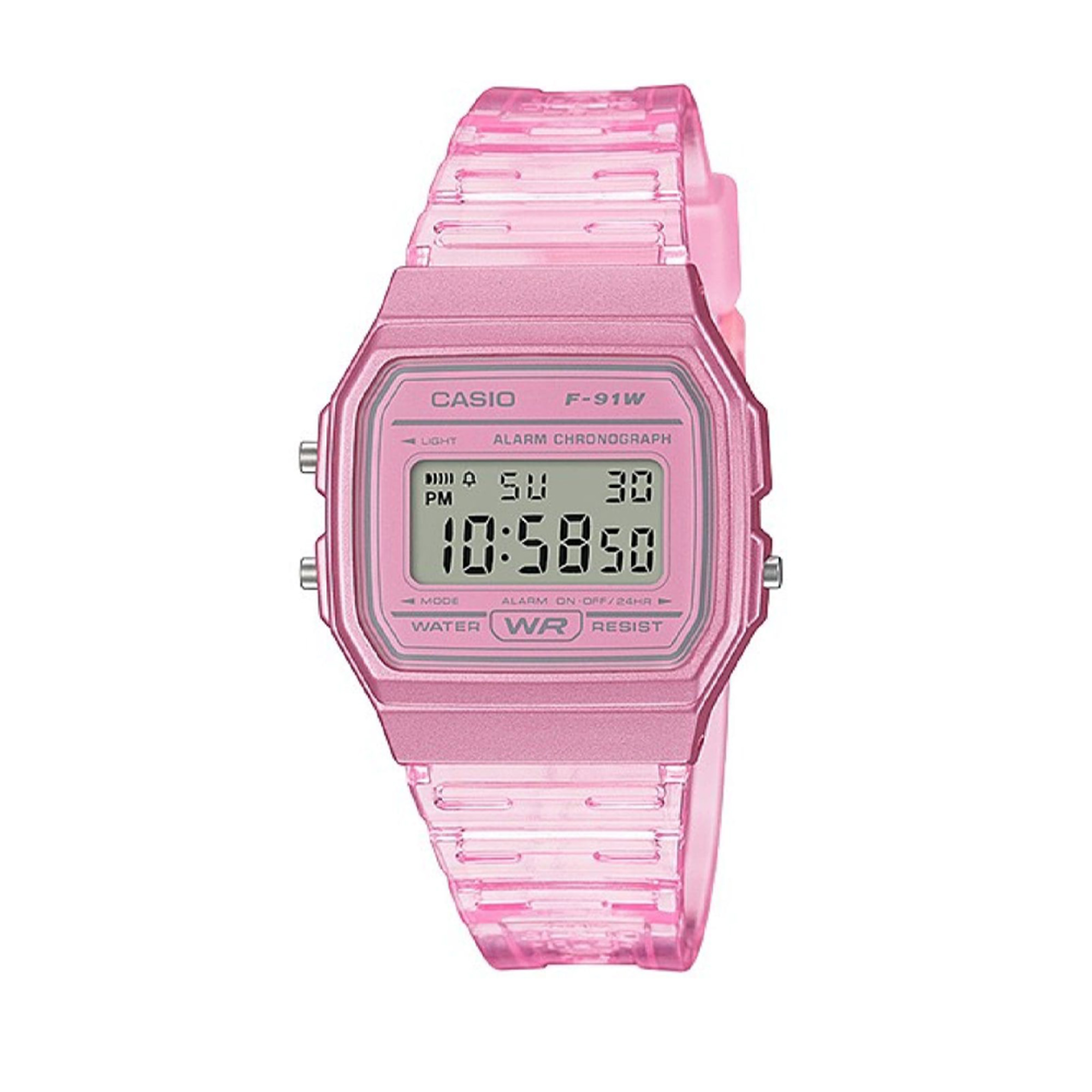 RELOJ DIGITAL MUJER F-91WS-4CF CASIO