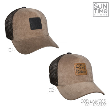 GORRA MALLA UNISEX LNMC05 LEAF NATIVAS MARRON SPORT 1028153