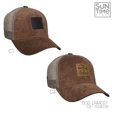 GORRA MALLA UNISEX LNMC07 LEAF NATIVAS MARRON SPORT 1028155