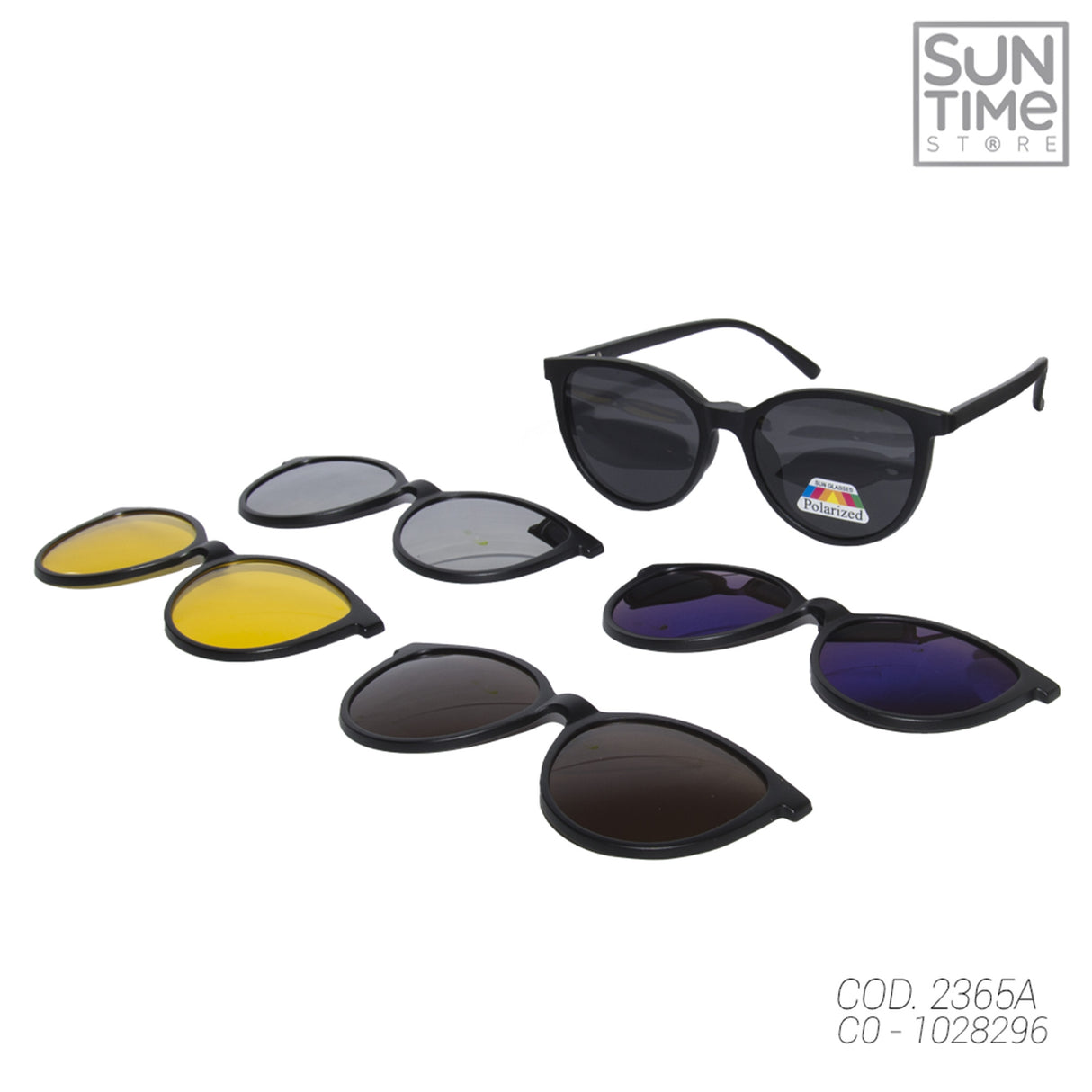 LENTES DE SOL UNISEX 5CAMBIOS 2365A SUNTIME - 1028296