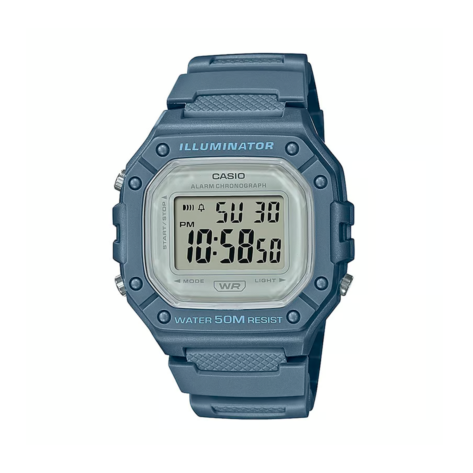 RELOJ DIGITAL UNISEX W-218HC-2AVCF CASIO