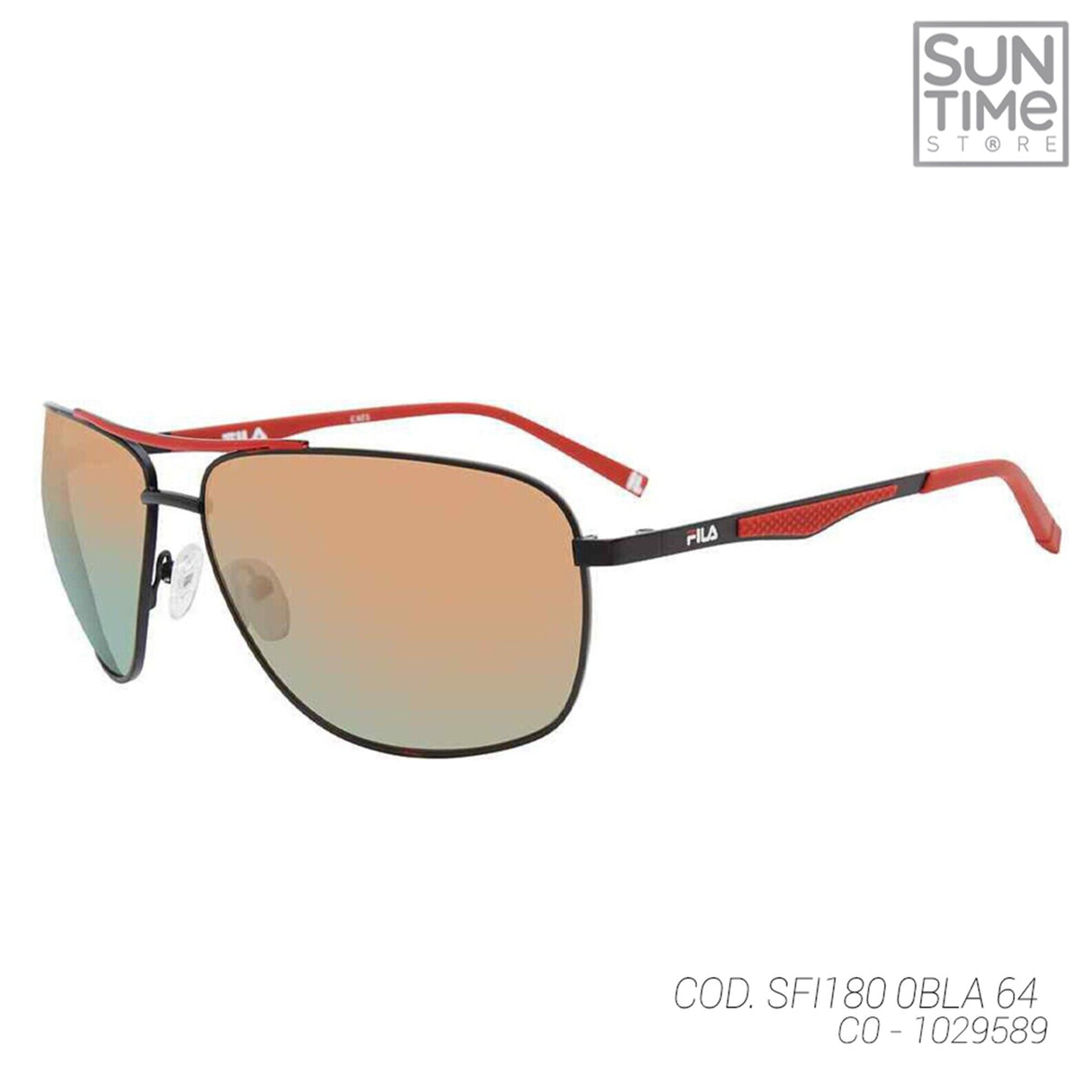 LENTES DE SOL UV400 HOMBRE SFI180 0BLA 64 FILA 751286358902