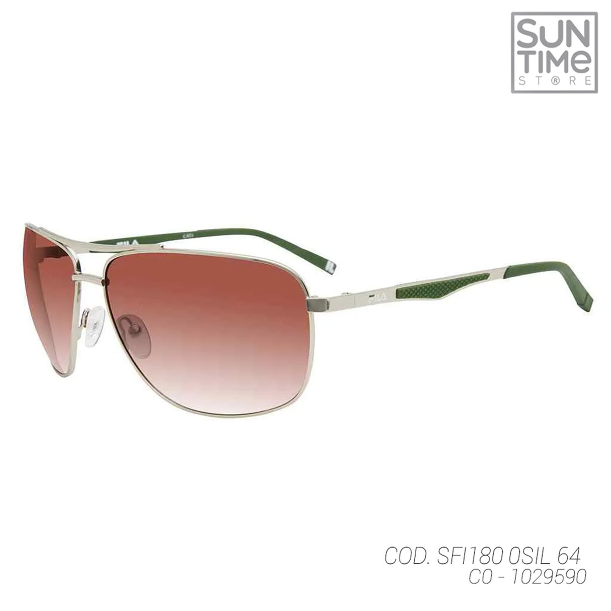 LENTES DE SOL UV400 HOMBRE SFI180 0SIL 64 FILA  751286358926
