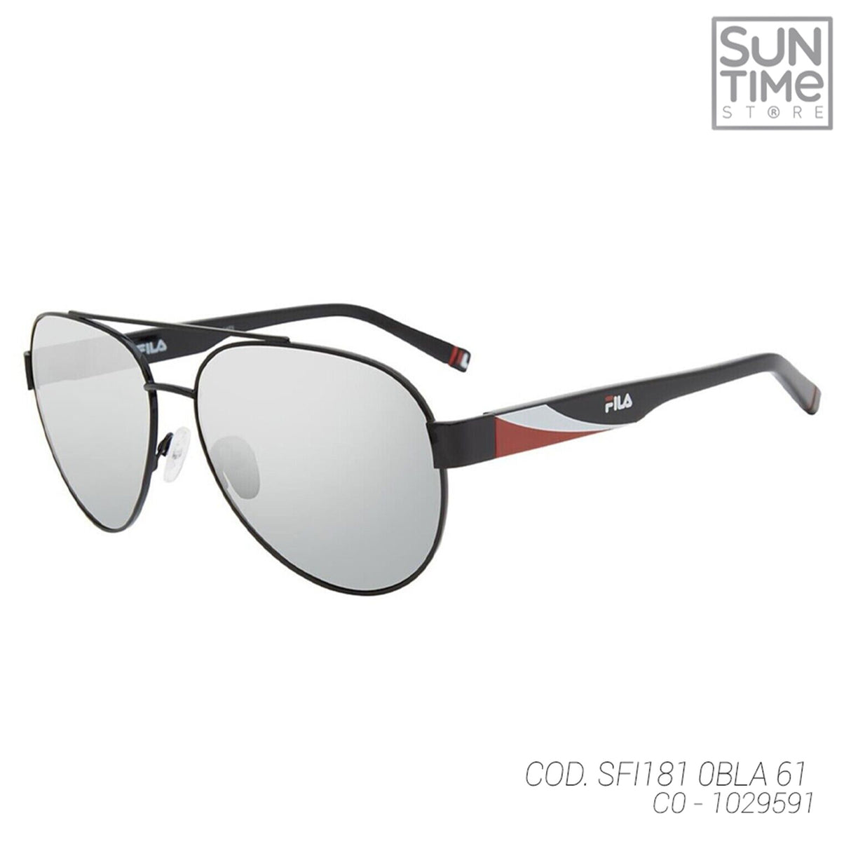 LENTES DE SOL UV400 HOMBRE SFI181 0BLA 61 FILA 751286355574