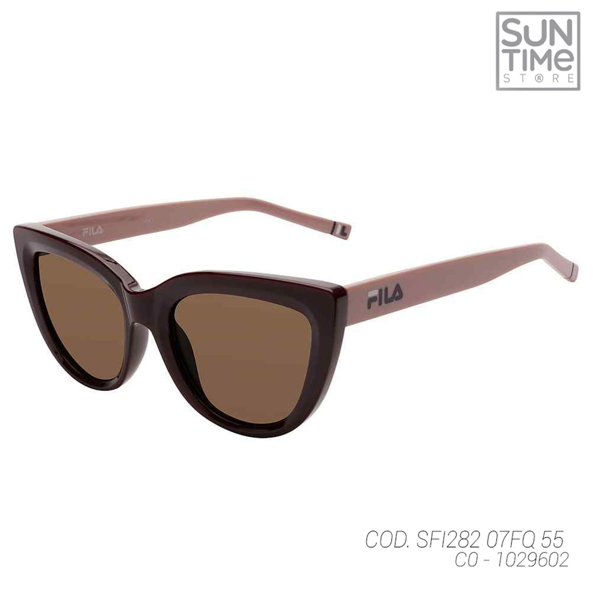 LENTES DE SOL UV400 MUJER SFI282 07FQ 55 FILA  751286367072