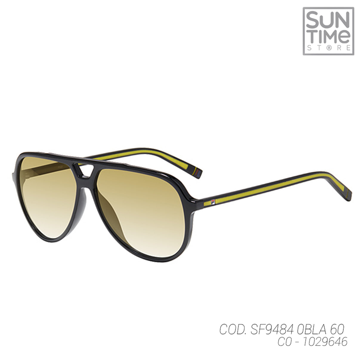 LENTES DE SOL UV400 HOMBRE SF9484 0BLA 60 FILA