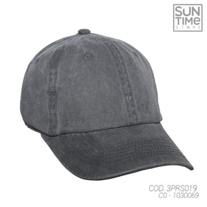 GORRA PRELAVADA UNISEX 3PRS019 SUNTIME GRIS SPORT 1030069