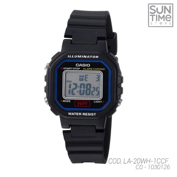RELOJ DIGITAL HOMBRE LA-20WH-1CCF CASIO NEGRO SPORT 1030126
