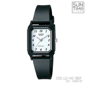 RELOJ ANALOGICO MUJER LQ-142-7BDF CASIO NEGRO CASUAL 1030131