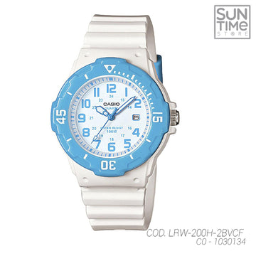 RELOJ ANALOGICO MUJER LRW-200H-2BVCF CASIO BLANCO SPORT 1030134