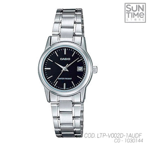 RELOJ ANALOGICO MUJER LTP-V002D-1AUDF CASIO PLATEADO CLASICO 1030144