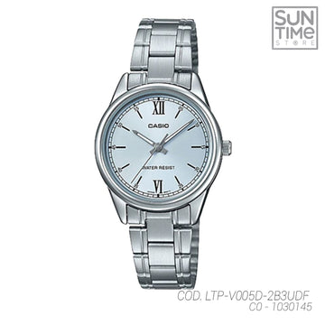 RELOJ ANALOGICO MUJER LTP-V005D-2B3UDF CASIO PLATEADO CLASICO 1030145