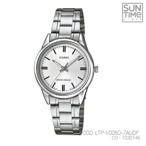 RELOJ ANALOGICO MUJER LTP-V005D-7AUDF CASIO PLATEADO CLASICO 1030146