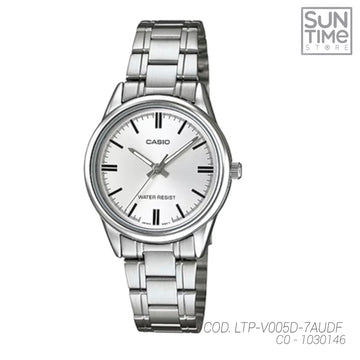 RELOJ ANALOGICO MUJER LTP-V005D-7AUDF CASIO PLATEADO CLASICO 1030146