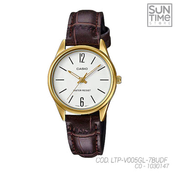 RELOJ ANALOGICO MUJER LTP-V005GL-7BUDF CASIO MARRON CASUAL 1030147