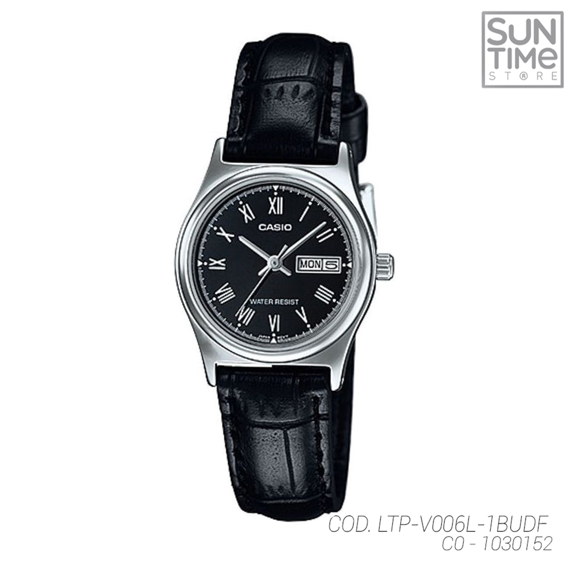 RELOJ ANALOGICO MUJER LTP-V006L-1BUDF CASIO NEGRO CASUAL 1030152