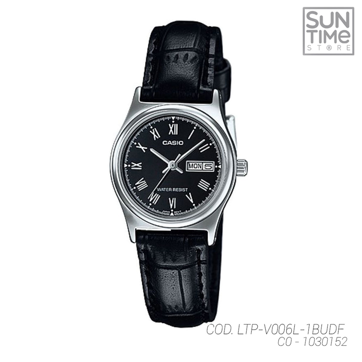 RELOJ ANALOGICO MUJER LTP-V006L-1BUDF CASIO NEGRO CASUAL 1030152