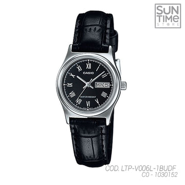 RELOJ ANALOGICO MUJER LTP-V006L-1BUDF CASIO NEGRO CASUAL 1030152
