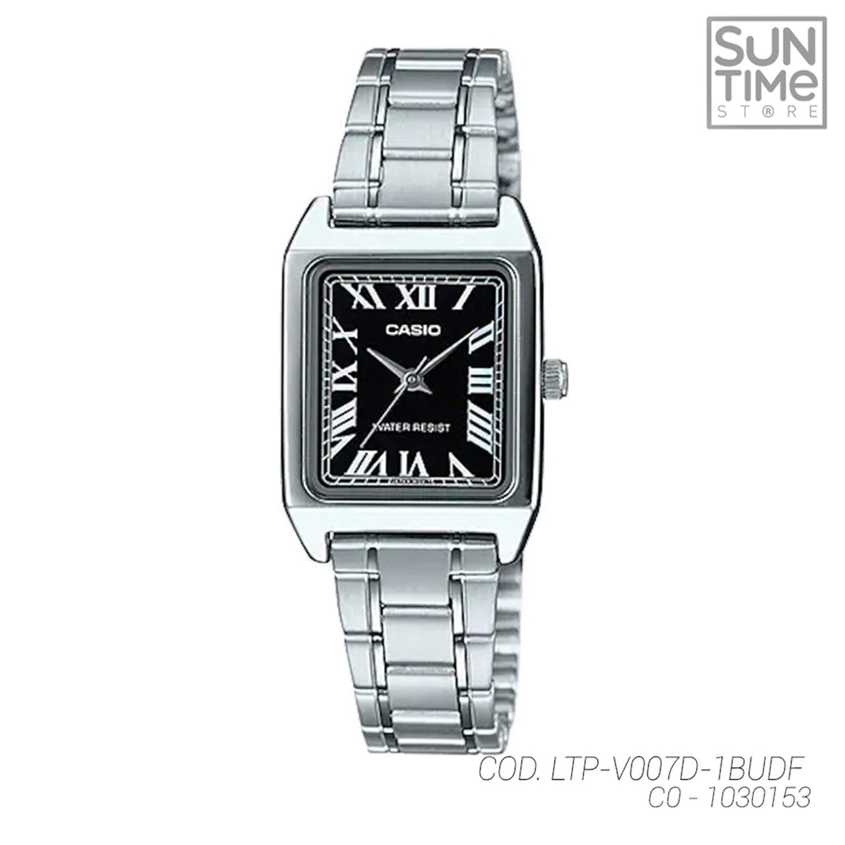 RELOJ ANALOGICO MUJER LTP-V007D-1BUDF CASIO PLATEADO CLASICO 1030153