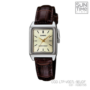 RELOJ ANALOGICO MUJER LTP-V007L-9EUDF CASIO MARRON CASUAL 1030155