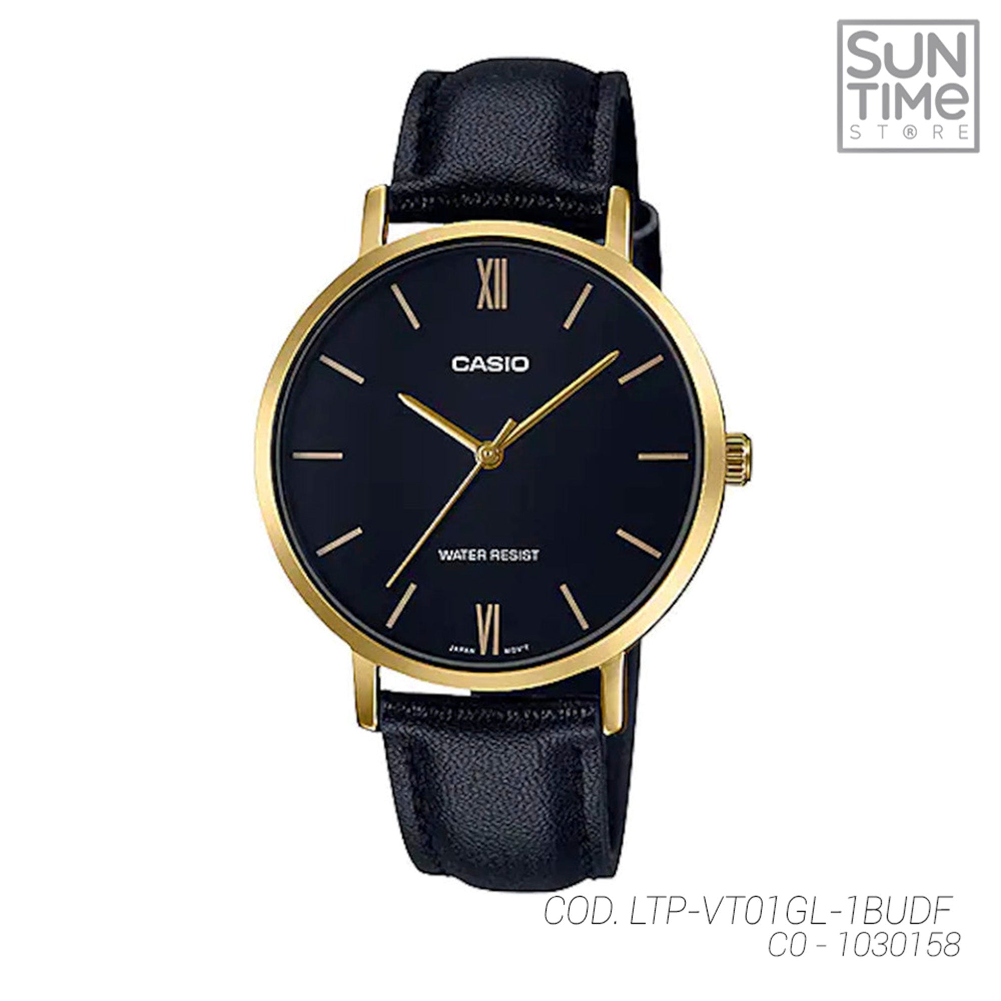 RELOJ ANALOGICO MUJER LTP-VT01GL-1BUDF CASIO NEGRO CASUAL 1030158