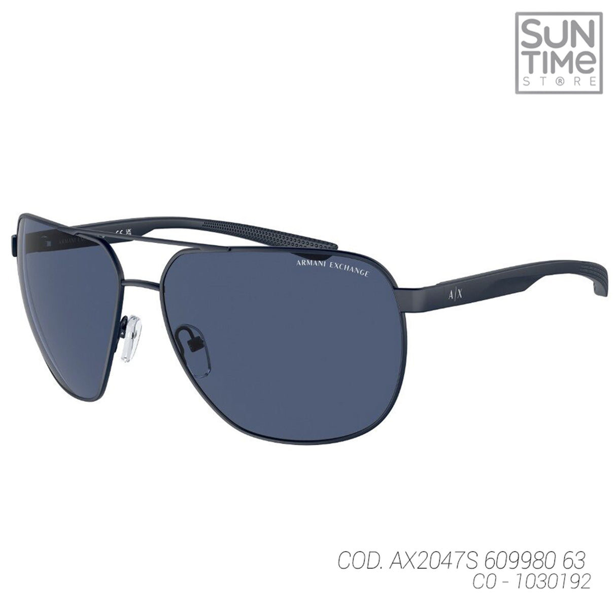 LENTES DE SOL UV400 HOMBRE AX2047S 609980 63 ARMANI EXCHANGE AZUL CLASICO 1030192